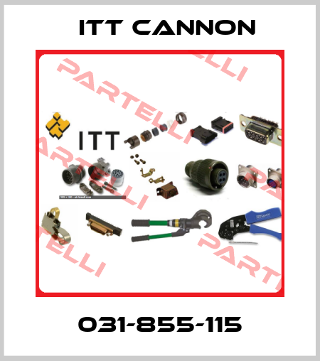 031-855-115 Itt Cannon