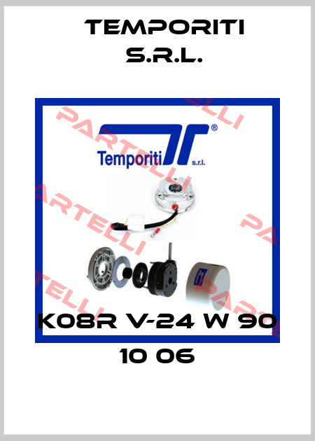 K08R V-24 W 90 10 06 Temporiti s.r.l.