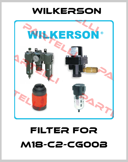 filter for M18-C2-CG00B Wilkerson