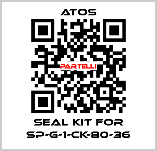 Seal kit for SP-G-1-CK-80-36 Atos