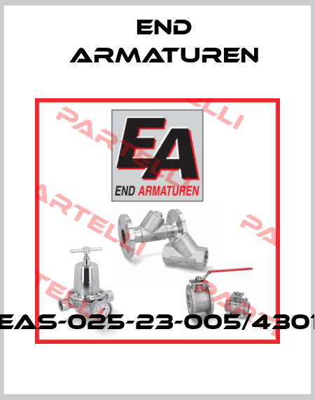 EAS-025-23-005/4301 End Armaturen