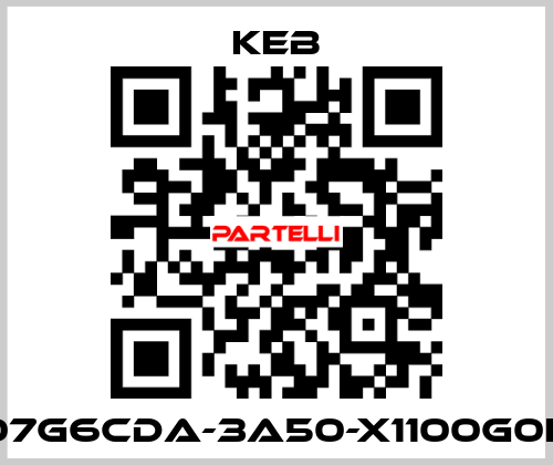 07G6CDA-3A50-X1100G0H KEB