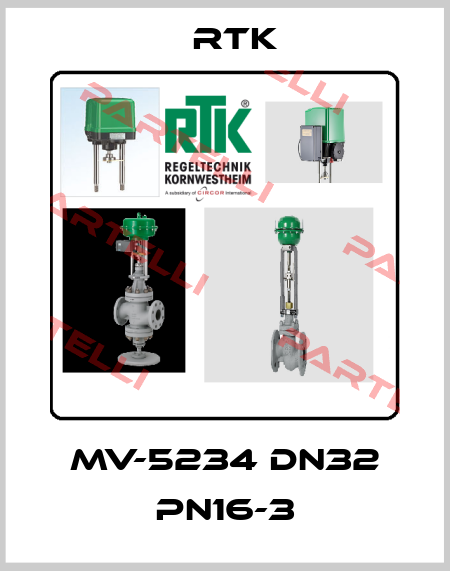 MV-5234 DN32 PN16-3 RTK