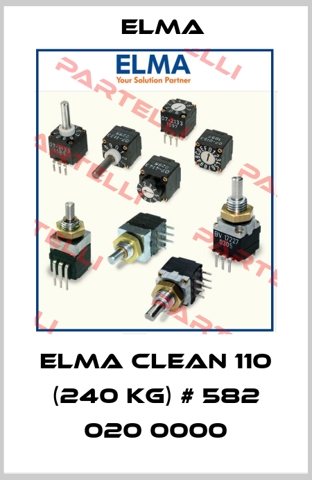 Elma Clean 110 (240 Kg) # 582 020 0000 Elma