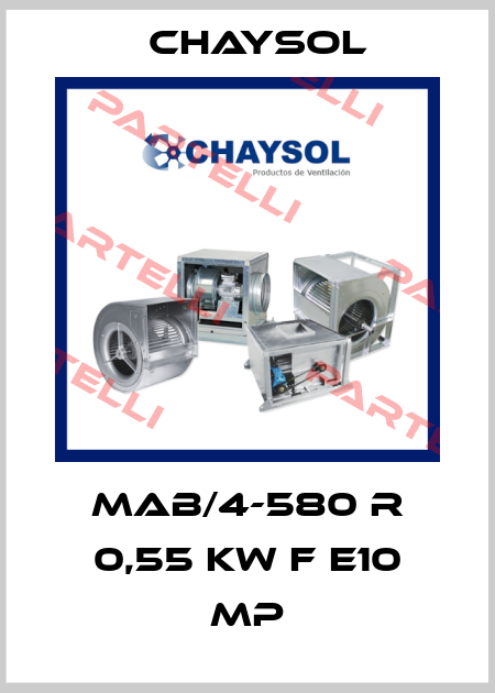 MAB/4-580 R 0,55 KW F E10 MP Chaysol
