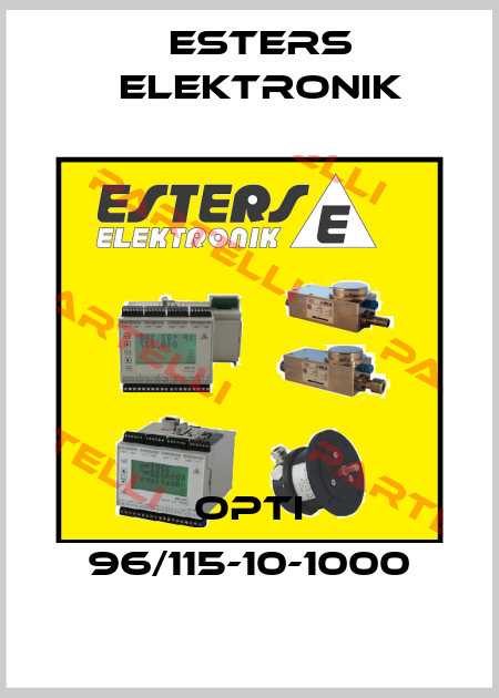 OPTI 96/115-10-1000 Esters Elektronik