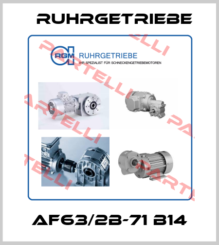 AF63/2B-71 B14 Ruhrgetriebe