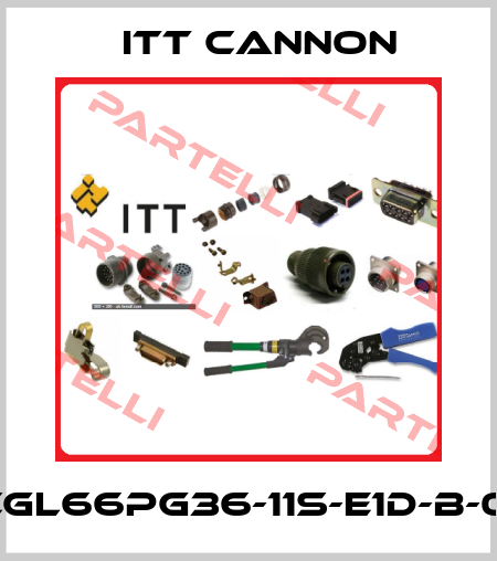 CGL66PG36-11S-E1D-B-01 Itt Cannon