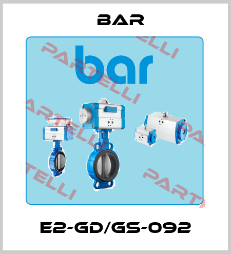 E2-GD/GS-092 bar