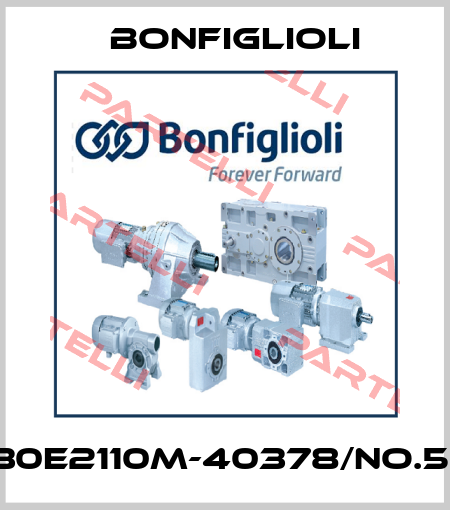 Cod.830E2110M-40378/No.506223 Bonfiglioli