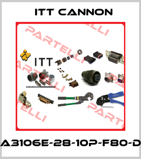 CA3106E-28-10P-F80-DN Itt Cannon