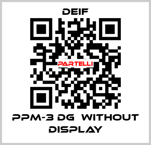 PPM-3 DG  without display Deif