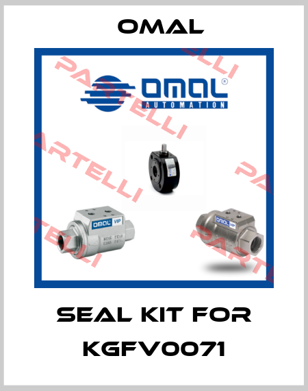 seal kit for KGFV0071 Omal