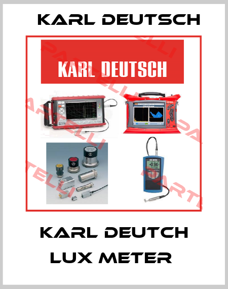 Karl Deutch Lux meter  Karl Deutsch