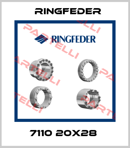 7110 20x28  Ringfeder