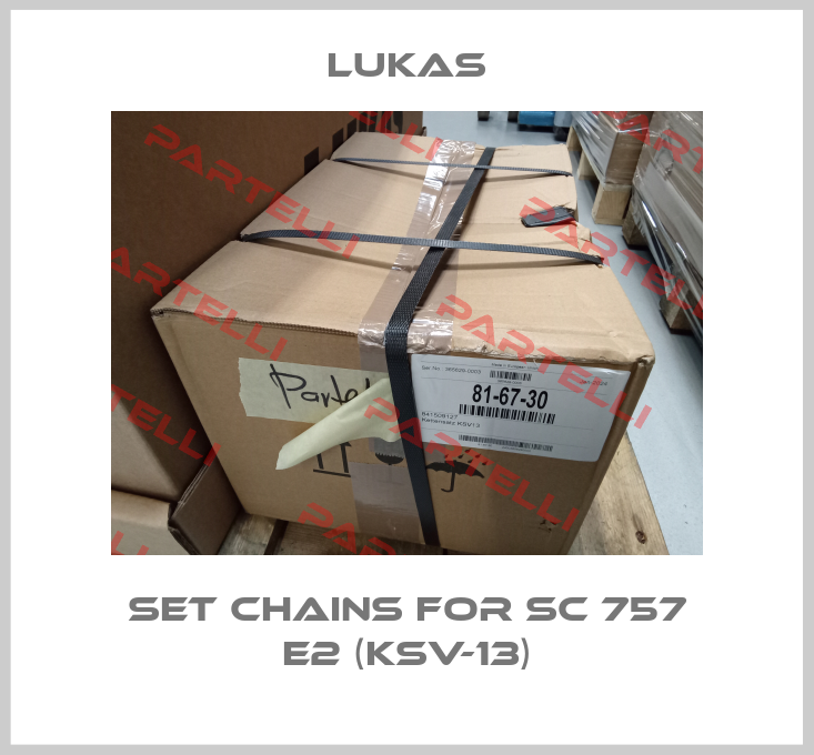 Set chains for SC 757 E2 (KSV-13) Lukas