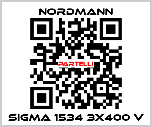 SIGMA 1534 3x400 V Nordmann