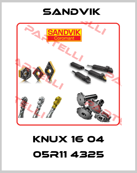 KNUX 16 04 05R11 4325 Sandvik