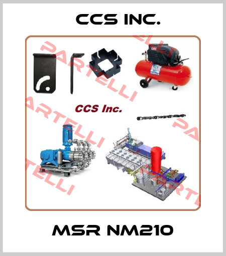 MSR NM210 CCS Inc.