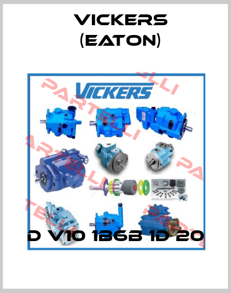 D V10 1B6B 1D 20 Vickers (Eaton)