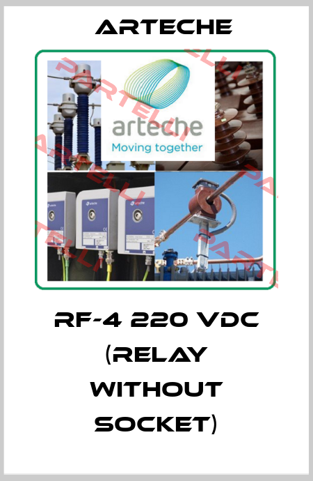 RF-4 220 VDC (relay without socket) Arteche