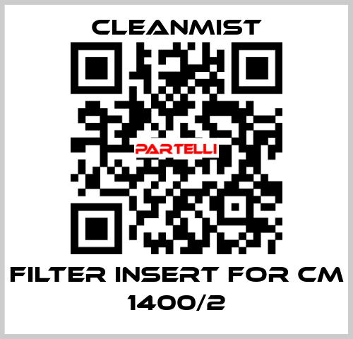 filter insert for CM 1400/2 CleanMist