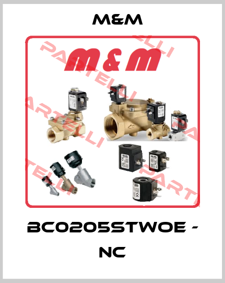BC0205STWOE - NC M&M
