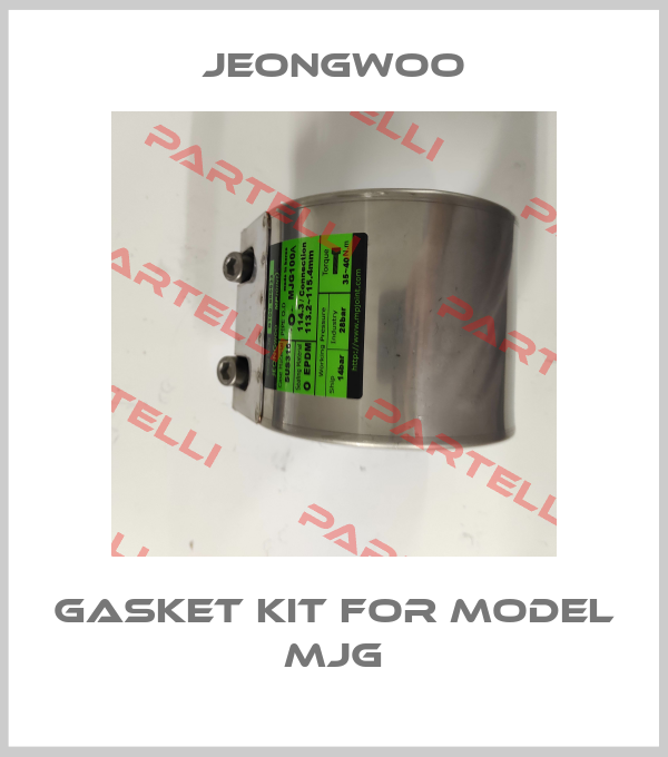 Gasket Kit For Model MJG Jeongwoo