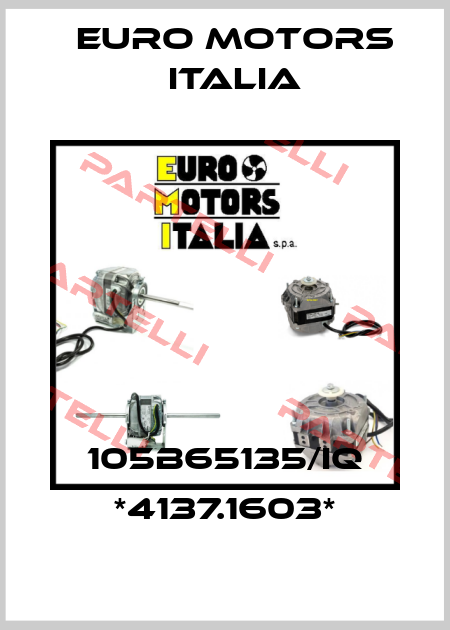 105B65135/IQ *4137.1603* Euro Motors Italia