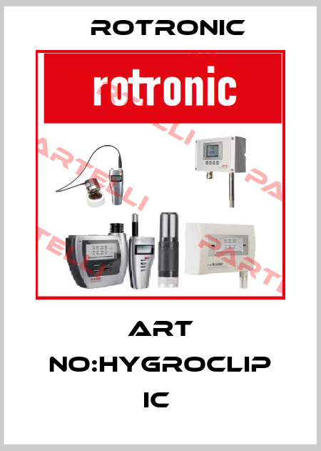 ART NO:HYGROCLIP IC  Rotronic