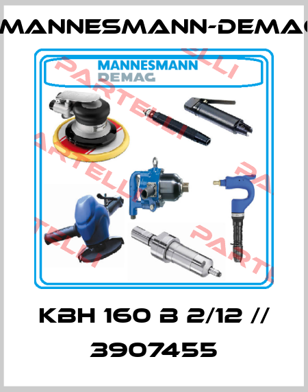 KBH 160 B 2/12 // 3907455 Mannesmann-Demag