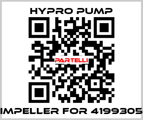 Impeller For 4199305 Hypro Pump