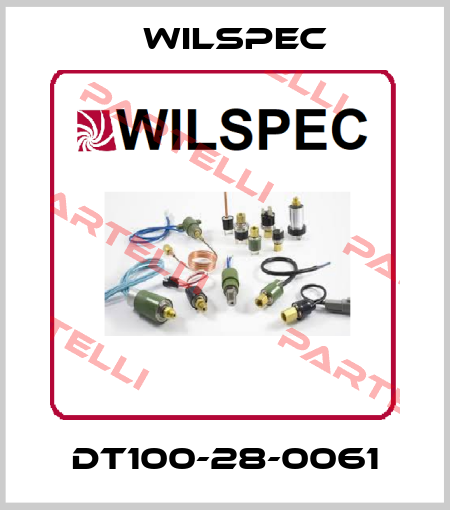 DT100-28-0061 Wilspec