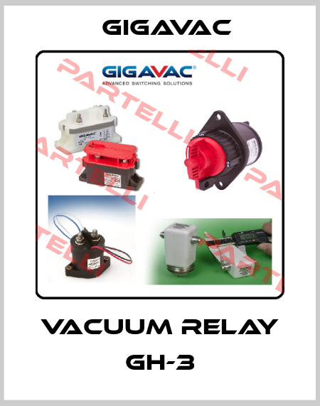 Vacuum Relay GH-3 Gigavac