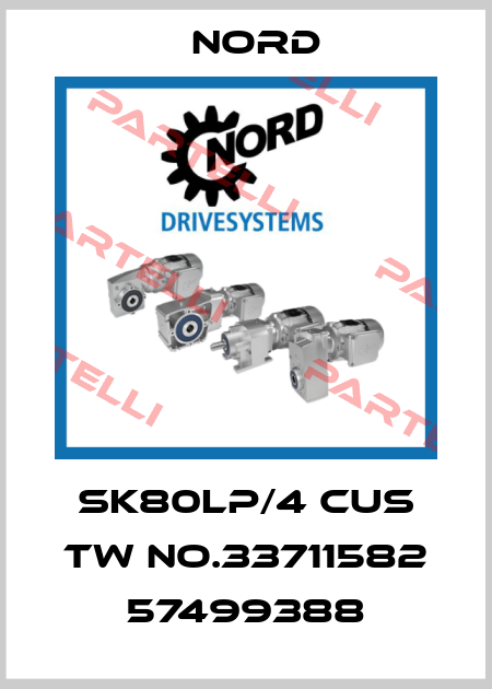 SK80LP/4 CUS TW No.33711582 57499388 Nord