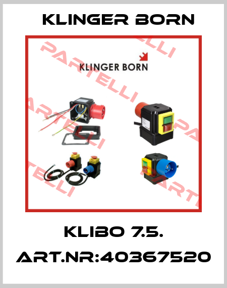 Klibo 7.5. Art.Nr:40367520 Klinger Born