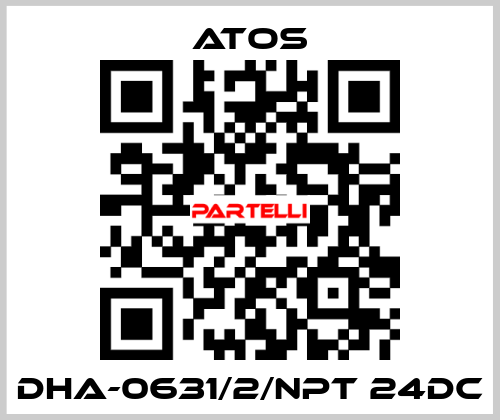 DHA-0631/2/NPT 24DC Atos