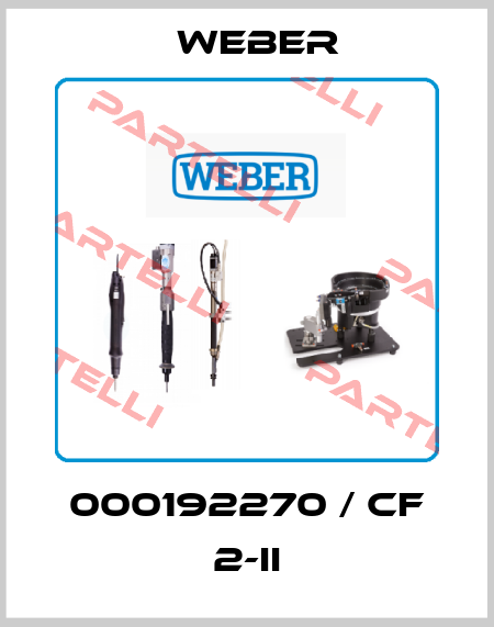 000192270 / CF 2-II Weber