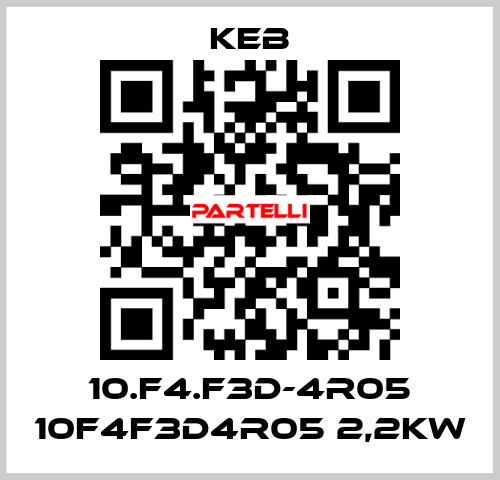 10.F4.F3D-4R05 10F4F3D4R05 2,2kW KEB