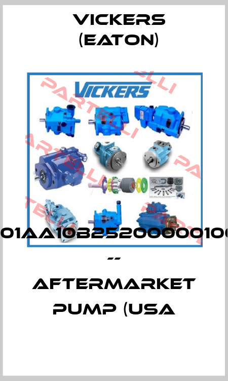 PVH074R01AA10B252000001001AB010A -- Aftermarket pump (USA Vickers (Eaton)