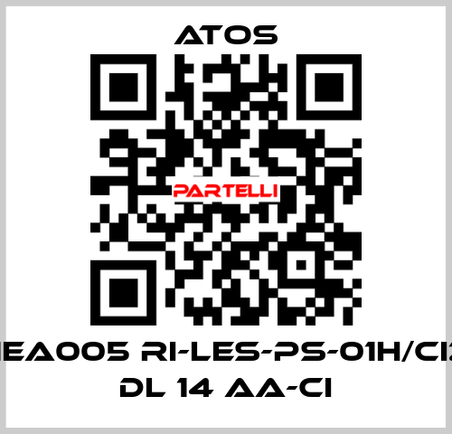 11EA005 RI-LES-PS-01H/CIZ DL 14 AA-CI Atos