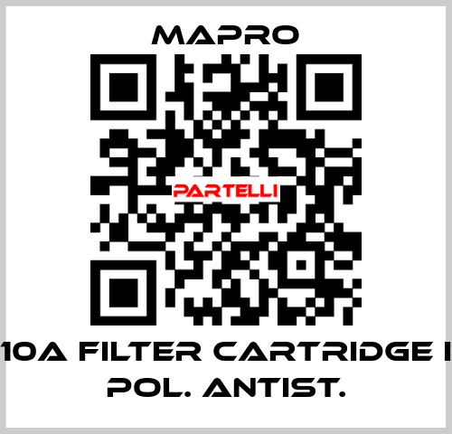 C10A filter cartridge in pol. Antist. Mapro