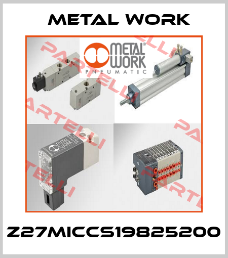 Z27MICCS19825200 Metal Work
