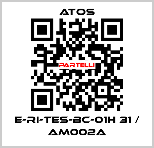 E-RI-TES-BC-01H 31 / AM002A Atos