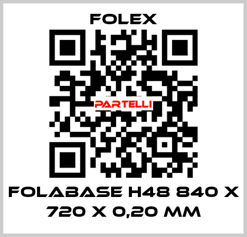 Folabase H48 840 x 720 x 0,20 mm Folex
