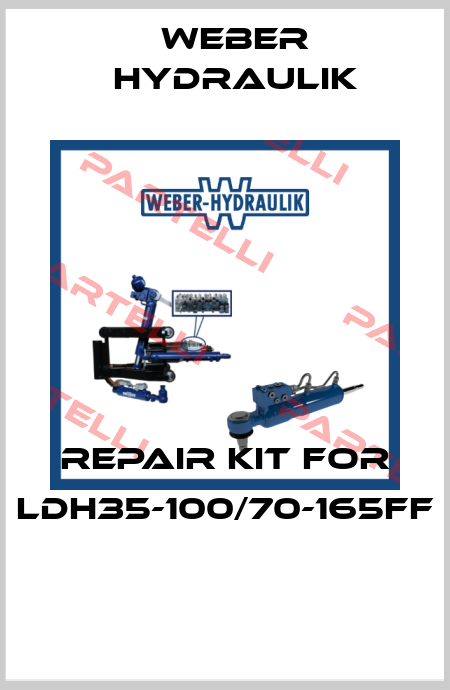 REPAIR KIT FOR LDH35-100/70-165FF  Weber Hydraulik