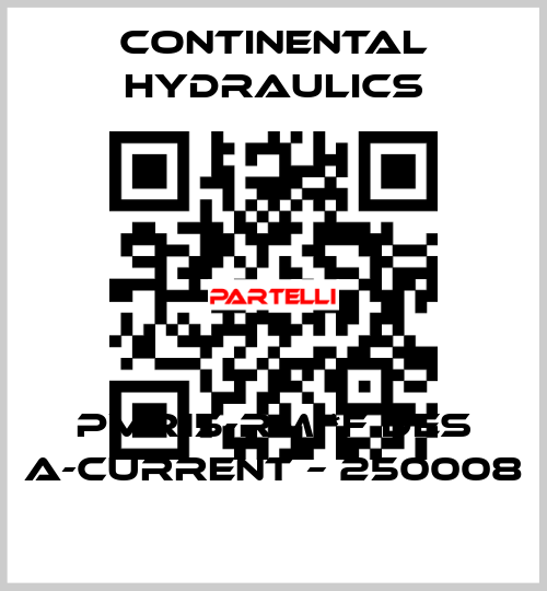 PVR15-RM *F DES A-CURRENT – 250008 Continental Hydraulics