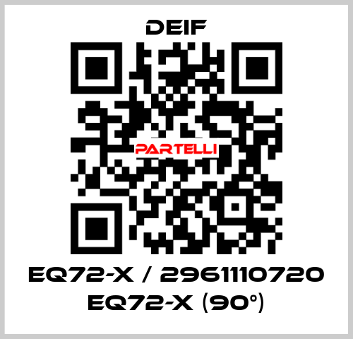 EQ72-x / 2961110720 EQ72-x (90°) Deif