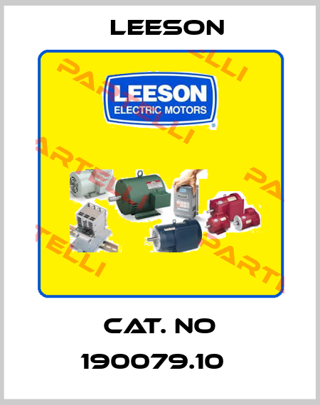 CAT. NO 190079.10   LEESON Electric
