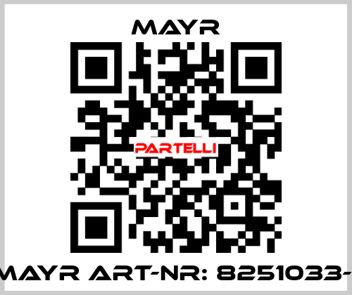 mayr Art-Nr: 8251033-1 Mayr